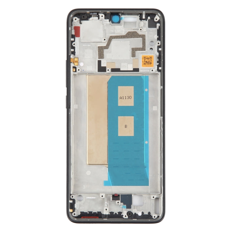 For Xiaomi Poco F5 Pro Original Front Housing LCD Frame Bezel Plate (Black) - Frame Bezel Plate by PMC TechLife | Online Shopping South Africa | PMC TechLife | Buy Now Pay Later Mobicred