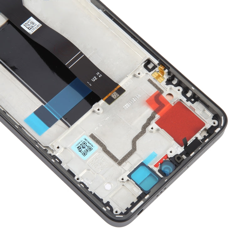 For Xiaomi Poco X6 Original AMOLED Material LCD Screen Digitizer Full Assembly with Frame (Black) - LCD Screen by PMC TechLife | Online Shopping South Africa | PMC TechLife