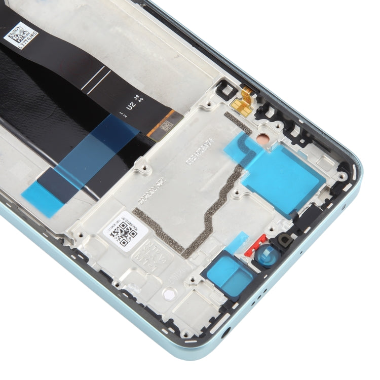 For Xiaomi Poco X6 Original AMOLED Material LCD Screen Digitizer Full Assembly with Frame (Blue) - LCD Screen by PMC TechLife | Online Shopping South Africa | PMC TechLife