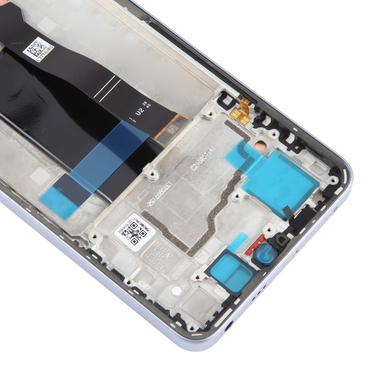 For Xiaomi Poco X6 Original AMOLED Material LCD Screen Digitizer Full Assembly with Frame (Purple) - LCD Screen by PMC TechLife | Online Shopping South Africa | PMC TechLife