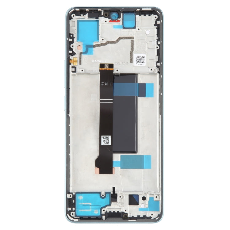 For Xiaomi Redmi Note 13 Pro 5G Original AMOLED Material LCD Screen Digitizer Full Assembly with Frame (Blue) - LCD Screen by PMC TechLife | Online Shopping South Africa | PMC TechLife