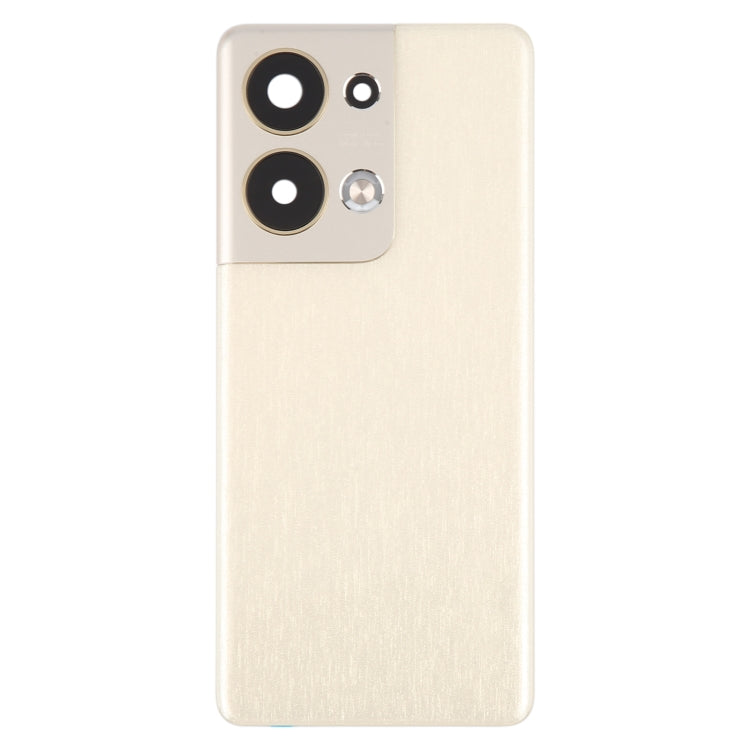 For OPPO Reno9 Pro+ Original Battery Back Cover with Camera Lens Cover(Gold) - Back Cover by PMC TechLife | Online Shopping South Africa | PMC TechLife | Buy Now Pay Later Mobicred