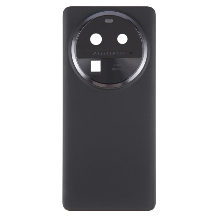 For OPPO Find X6 Pro Original Battery Back Cover with Camera Lens Cover(Black) - Back Cover by PMC TechLife | Online Shopping South Africa | PMC TechLife | Buy Now Pay Later Mobicred