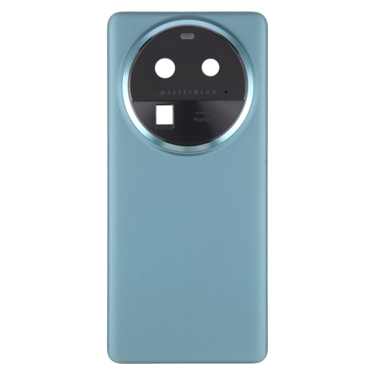 For OPPO Find X6 Pro Original Battery Back Cover with Camera Lens Cover(Blue) - Back Cover by PMC TechLife | Online Shopping South Africa | PMC TechLife | Buy Now Pay Later Mobicred