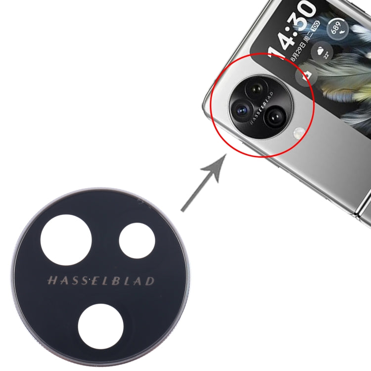 For OPPO Find N3 Flip Original Camera Lens Cover (Black) - free shipping - PMC TechLife - Order now!