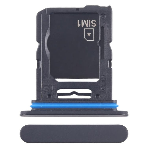 For Sony Xperia 10 V Original SIM Card Tray + Micro SD Card Tray (Black)
