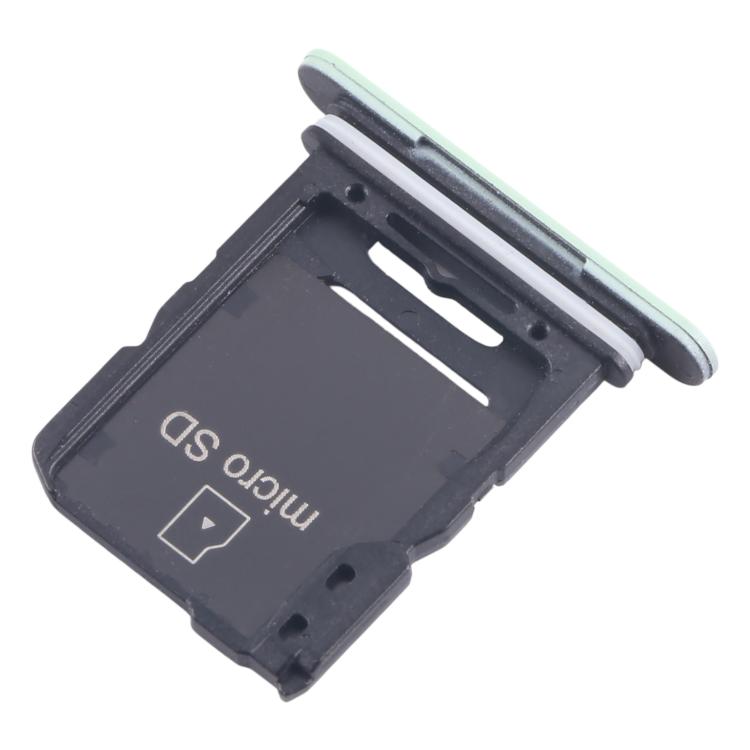 For Sony Xperia 10 V Original SIM Card Tray + Micro SD Card Tray (Green)
