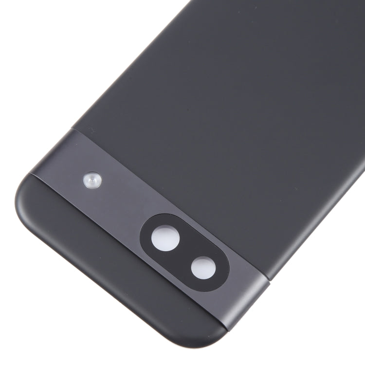 For Google Pixel 8a Original Battery Back Cover with Camera Lens Cover(Black) - Back Cover by PMC TechLife | Online Shopping South Africa | PMC TechLife | Buy Now Pay Later Mobicred