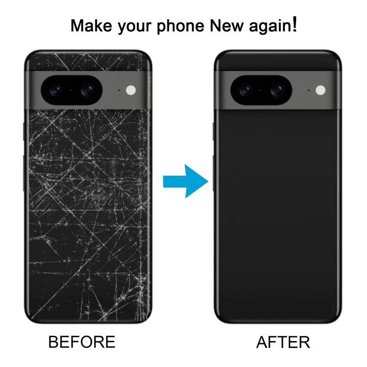 For Google Pixel 8a Original Battery Back Cover with Camera Lens Cover(Black) - Back Cover by PMC TechLife | Online Shopping South Africa | PMC TechLife | Buy Now Pay Later Mobicred