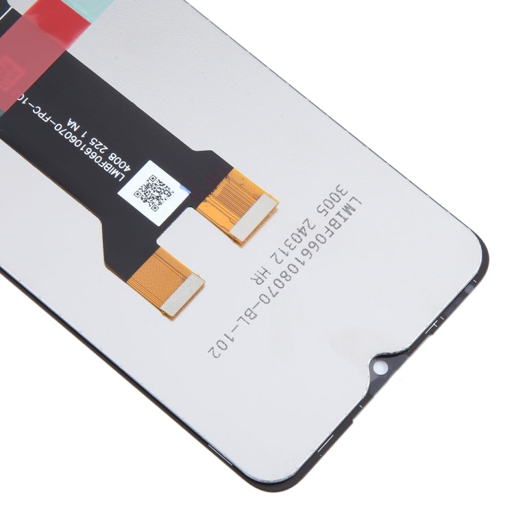 For ZTE Blade V50 Design 5G 8150 LCD Screen with Digitizer Full Assembly (Black)