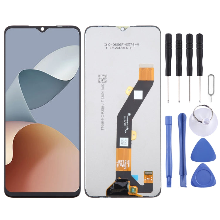For ZTE Blade A34 LCD Screen with Digitizer Full Assembly (Black) - For ZTE by PMC TechLife | Online Shopping South Africa | PMC TechLife | Buy Now Pay Later Mobicred