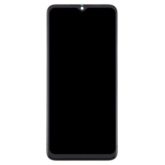 For ZTE Blade A54 LCD Screen Digitizer Full Assembly with Frame (Black)