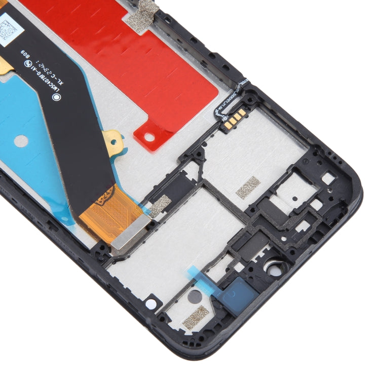 For ZTE Blade A54 LCD Screen Digitizer Full Assembly with Frame (Black) - For ZTE by PMC TechLife | Online Shopping South Africa | PMC TechLife | Buy Now Pay Later Mobicred