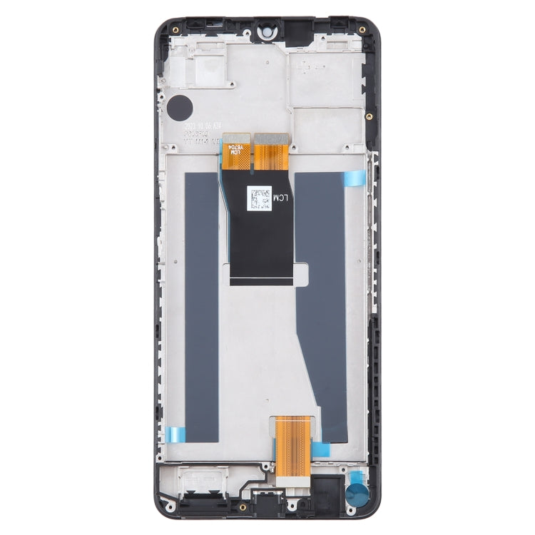 For ZTE Blade V50 Vita 8550 LCD Screen Digitizer Full Assembly with Frame (Black) - For ZTE by PMC TechLife | Online Shopping South Africa | PMC TechLife | Buy Now Pay Later Mobicred