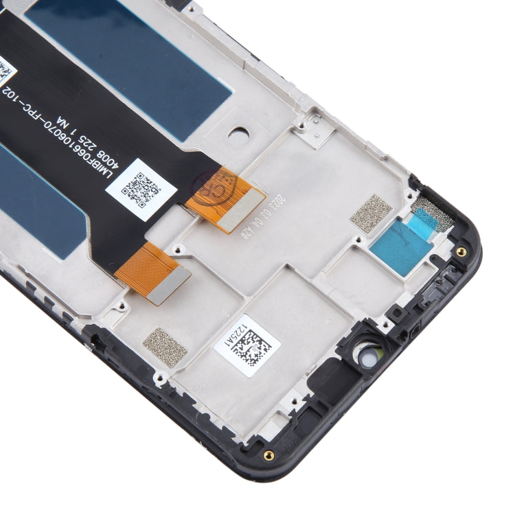 For ZTE Blade V40 Design 8046 LCD Screen Digitizer Full Assembly with Frame (Black) - For ZTE by PMC TechLife | Online Shopping South Africa | PMC TechLife | Buy Now Pay Later Mobicred