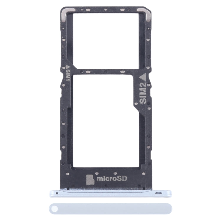 For HTC U20 5G Original SIM Card Tray + SIM / Micro SD Card Tray (White) - Others by PMC TechLife | Online Shopping South Africa | PMC TechLife | Buy Now Pay Later Mobicred