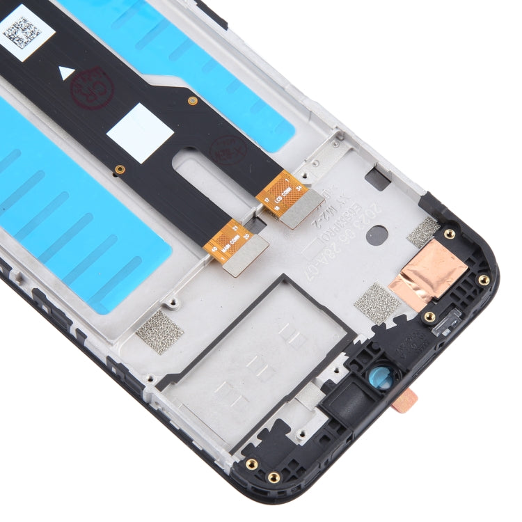 For ZTE Blade V50 Smart 7060 LCD Screen Digitizer Full Assembly with Frame (Black) - For ZTE by PMC TechLife | Online Shopping South Africa | PMC TechLife | Buy Now Pay Later Mobicred