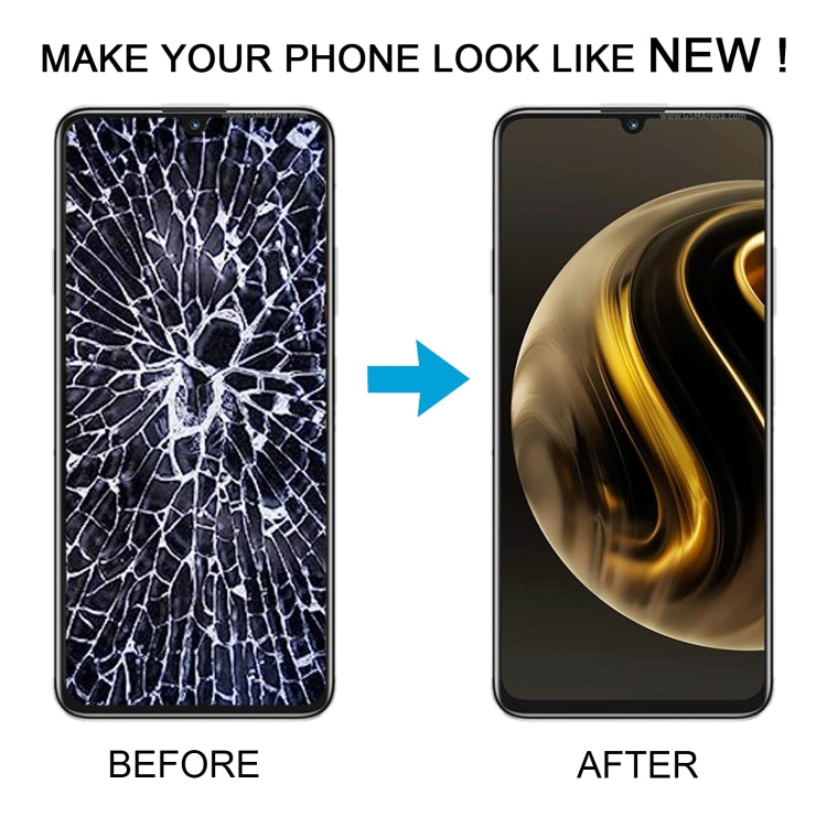 For Huawei Nova Y72 Original LCD Screen Digitizer Full Assembly with Frame (Black) - LCD Screen by PMC TechLife | Online Shopping South Africa | PMC TechLife | Buy Now Pay Later Mobicred