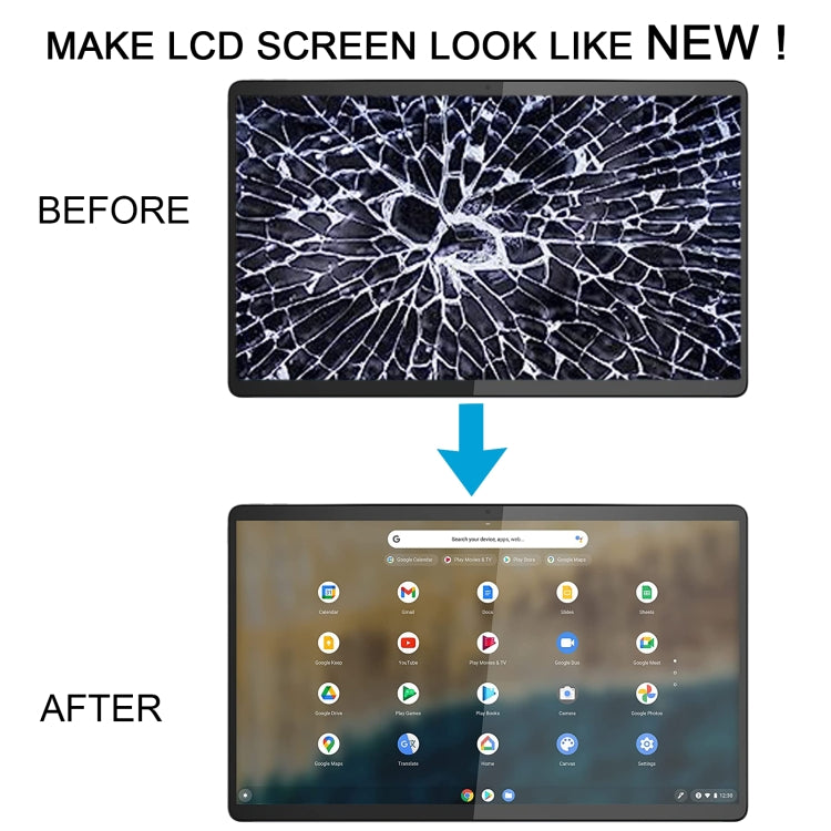 For Lenovo Duet 5 Chromebook 13Q7C6 30 Pins 1920x1080 OLED LCD Screen Digitizer Full Assembly with Frame (Black) - Lenovo Spare Parts by PMC TechLife | Online Shopping South Africa | PMC TechLife | Buy Now Pay Later Mobicred