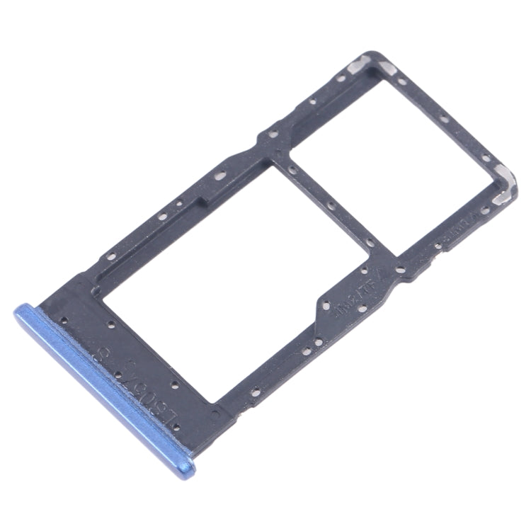 For Alcatel 1L Pro 4065F SIM Card Tray + Micro SD Card Tray (Blue) - free shipping - PMC Jewellery - Order now!