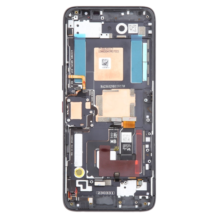 For Asus ROG Phone 7 / 7 Ultimate AMOLED Original LCD Screen Digitizer Full Assembly with Frame(Black) - LCD Screen by PMC TechLife | Online Shopping South Africa | PMC TechLife | Buy Now Pay Later Mobicred