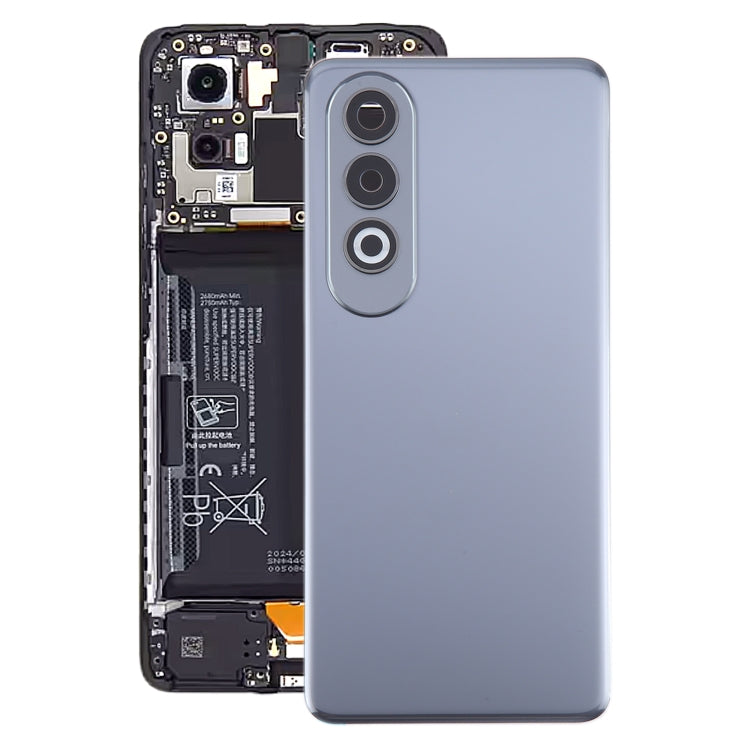 For OnePlus Nord CE4 Original Battery Back Cover with Camera Lens Cover(Grey) - Back Cover by PMC TechLife | Online Shopping South Africa | PMC TechLife | Buy Now Pay Later Mobicred