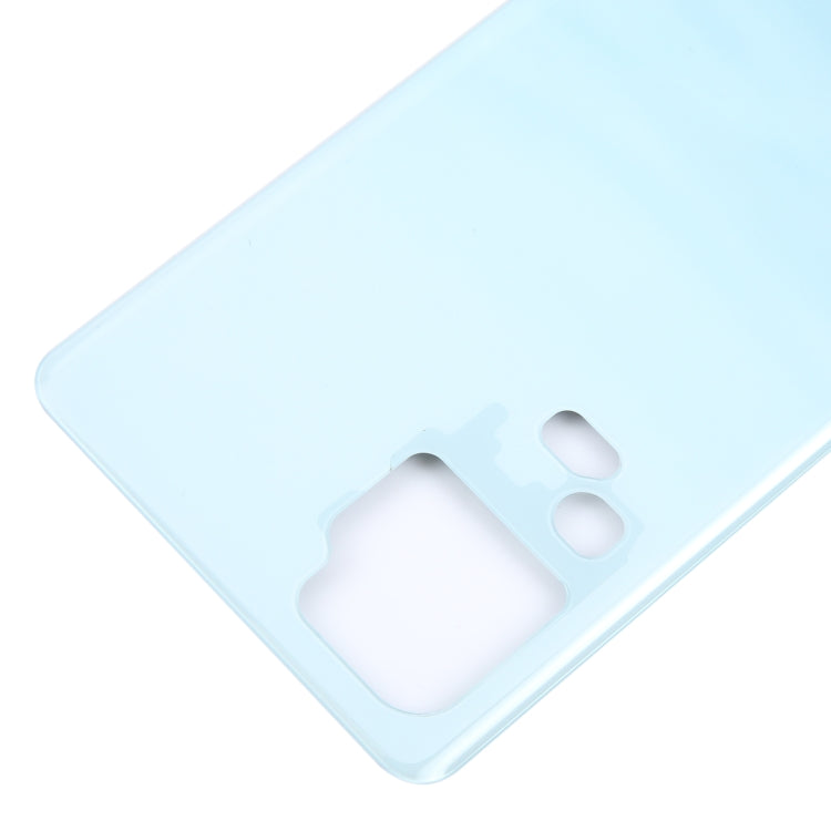 For vivo V30 Pro Battery Back Cover with Camera Lens Cover(Blue) - Back Cover by PMC TechLife | Online Shopping South Africa | PMC TechLife | Buy Now Pay Later Mobicred