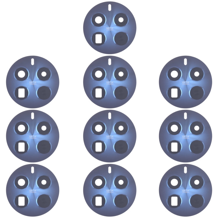 For Realme 12 Pro+ 10pcs Original Back Camera Lens (Blue) - Camera Series by PMC TechLife | Online Shopping South Africa | PMC TechLife | Buy Now Pay Later Mobicred