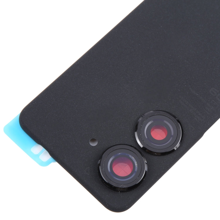 For Asus Zenfone 9 AI2202 Original Battery Back Cover with Camera Lens Cover(Black) - Back Cover by PMC TechLife | Online Shopping South Africa | PMC TechLife | Buy Now Pay Later Mobicred