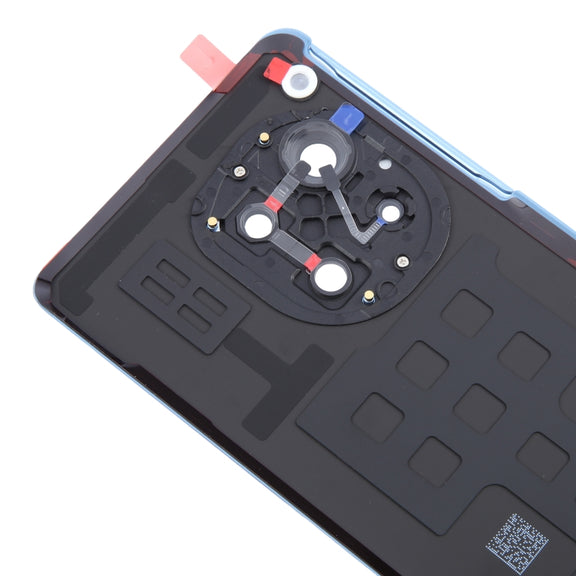 For OnePlus 12R CPH2609 CPH2585 Original Glass Battery Back Cover with Camera Lens(Blue)