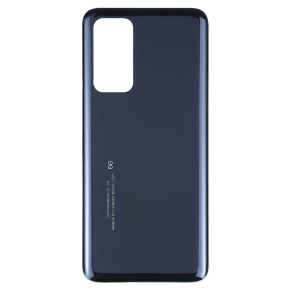 For Xiaomi Redmi K30S Glass Battery Back Cover(Black)