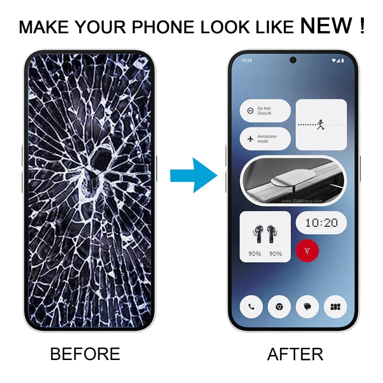 For Nothing Phone 2A 5G Original AMOLED LCD Screen with Digitizer Full Assembly