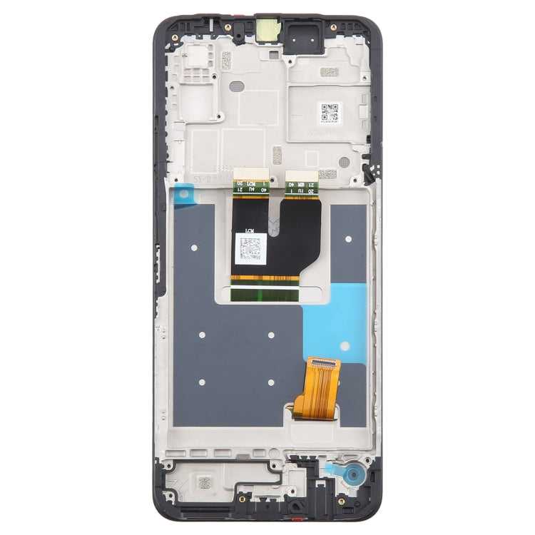 For T-Mobile Revvl 7 5G TMRV075G LCD Screen Digitizer Full Assembly with Frame(Black) - For T-Mobile by PMC Jewellery | Online Shopping South Africa | PMC Jewellery | Buy Now Pay Later Mobicred