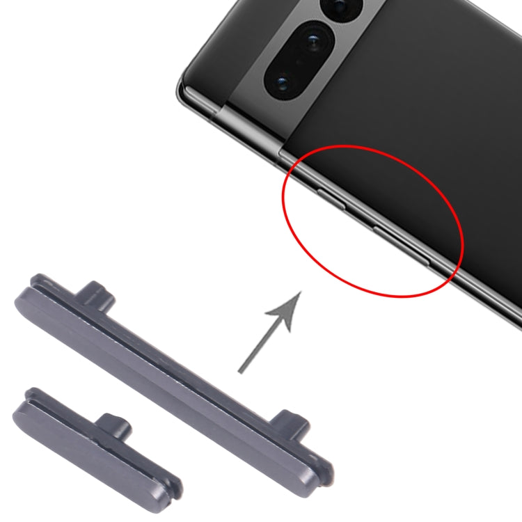 For Google Pixel 7 Pro Power Button and Volume Control Button (Black) - free shipping - PMC Jewellery - Order now!
