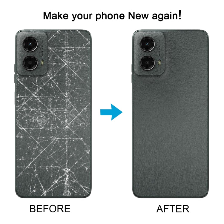 For Motorola Moto G 2024 Original Battery Back Cover(Black)