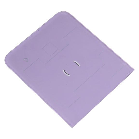For Motorola Razr 40 Original Lower Part Battery Back Cover(Purple)