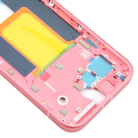 For Google Pixel 9 Original Front Housing LCD Frame Bezel Plate (Red)