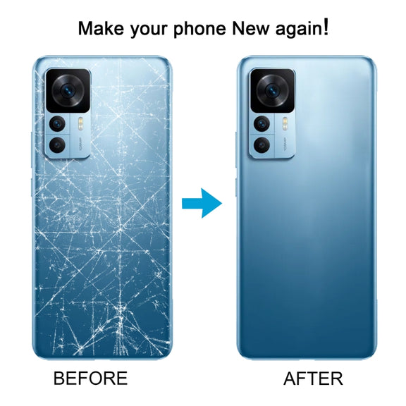 For Xiaomi 12T Original Battery Back Cover(Silver)