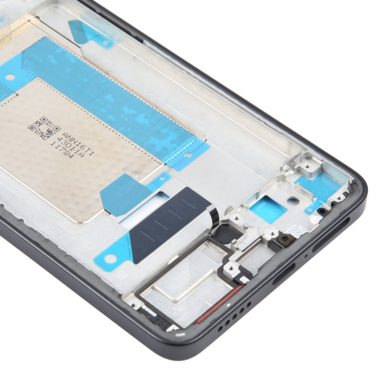 For Xiaomi Redmi Turbo 3 Original Front Housing LCD Frame Bezel Plate (Black) - Frame Bezel Plate by PMC Jewellery | Online Shopping South Africa | PMC Jewellery | Buy Now Pay Later Mobicred