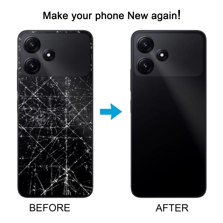 For Xiaomi Poco M6 5G Original Battery Back Cover(Black)