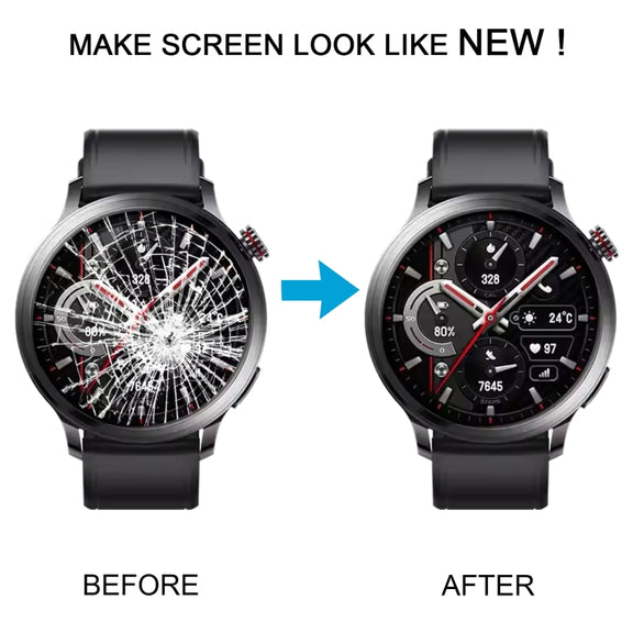 For Honor Watch 4 Pro Original LCD Screen and Digitizer Full Assembly With Frame (Silver)