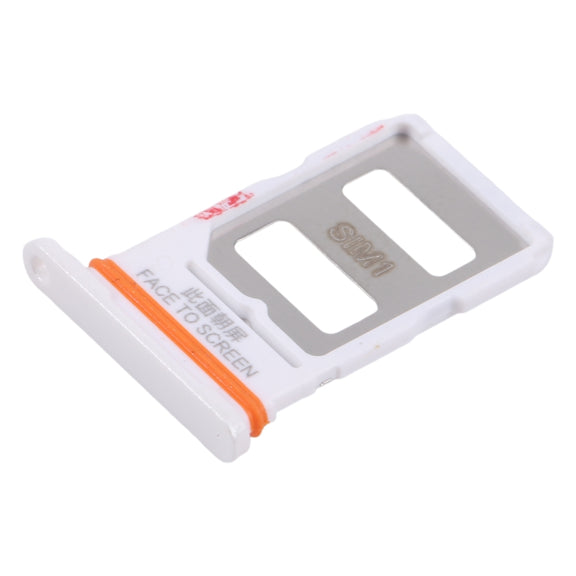For Xiaomi Redmi Turbo 3 Original SIM Card Tray + SIM Card Tray (White)