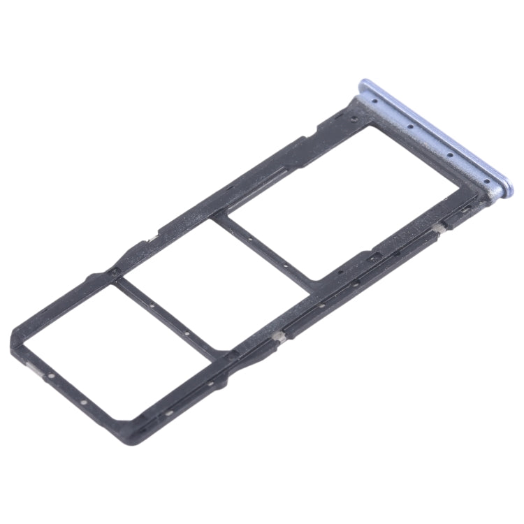 For Xiaomi Poco M6 Original SIM Card Tray + SIM Card Tray + Micro SD Card Tray (Blue)