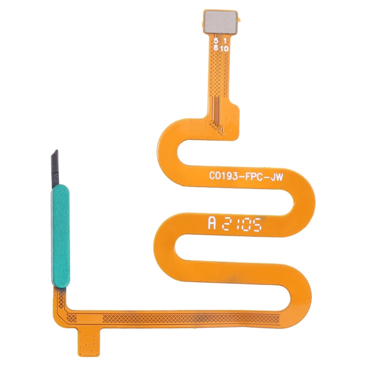 For Infinix Note 10 X693 Original Fingerprint Sensor Flex Cable (Green) - Flex Cable by PMC TechLife | Online Shopping South Africa | PMC TechLife
