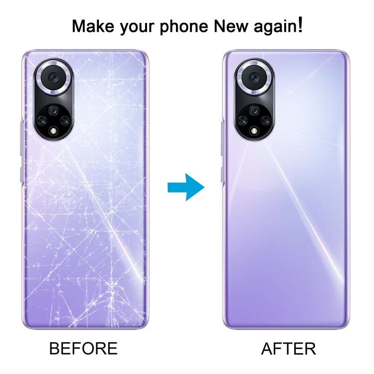 For Huawei Nova 9 Battery Back Cover with Camera Lens(Black)