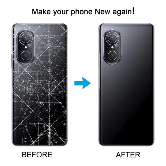 For Huawei Nova 9 SE Battery Back Cover with Camera Lens(Black)