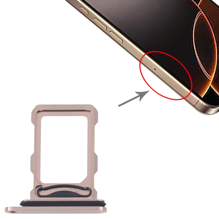 For iPhone 16 Pro SIM + SIM Card Tray (Gold) - Others by PMC Jewellery | Online Shopping South Africa | PMC Jewellery | Buy Now Pay Later Mobicred
