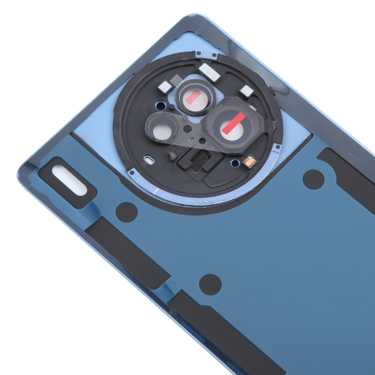 For vivo X90 Battery Back Cover with Camera Lens Cover(Blue) - Back Cover by PMC TechLife | Online Shopping South Africa | PMC TechLife | Buy Now Pay Later Mobicred