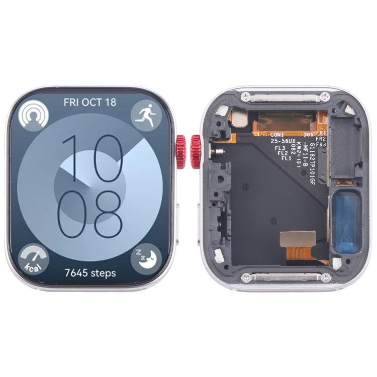 For Huawei Watch Fit 3 Original LCD Screen and Digitizer Full Assembly With Frame (Silver) - free shipping - PMC Jewellery - Order now!