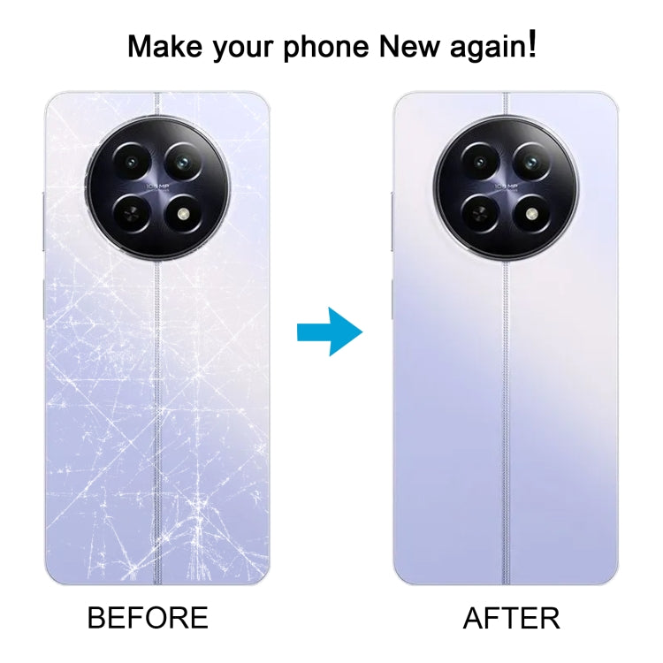 For Realme 12 Original Battery Back Cover with Middle Frame(Green) - Back Cover by PMC TechLife | Online Shopping South Africa | PMC TechLife | Buy Now Pay Later Mobicred